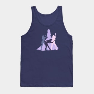 Taylors Version Silhouettes in Lavender Tank Top